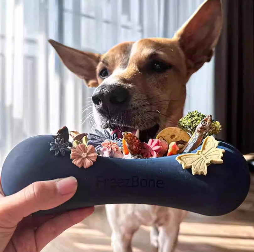 Natural Rubber Bite-resistant Stress-relieving Dog Force-feeding Toy