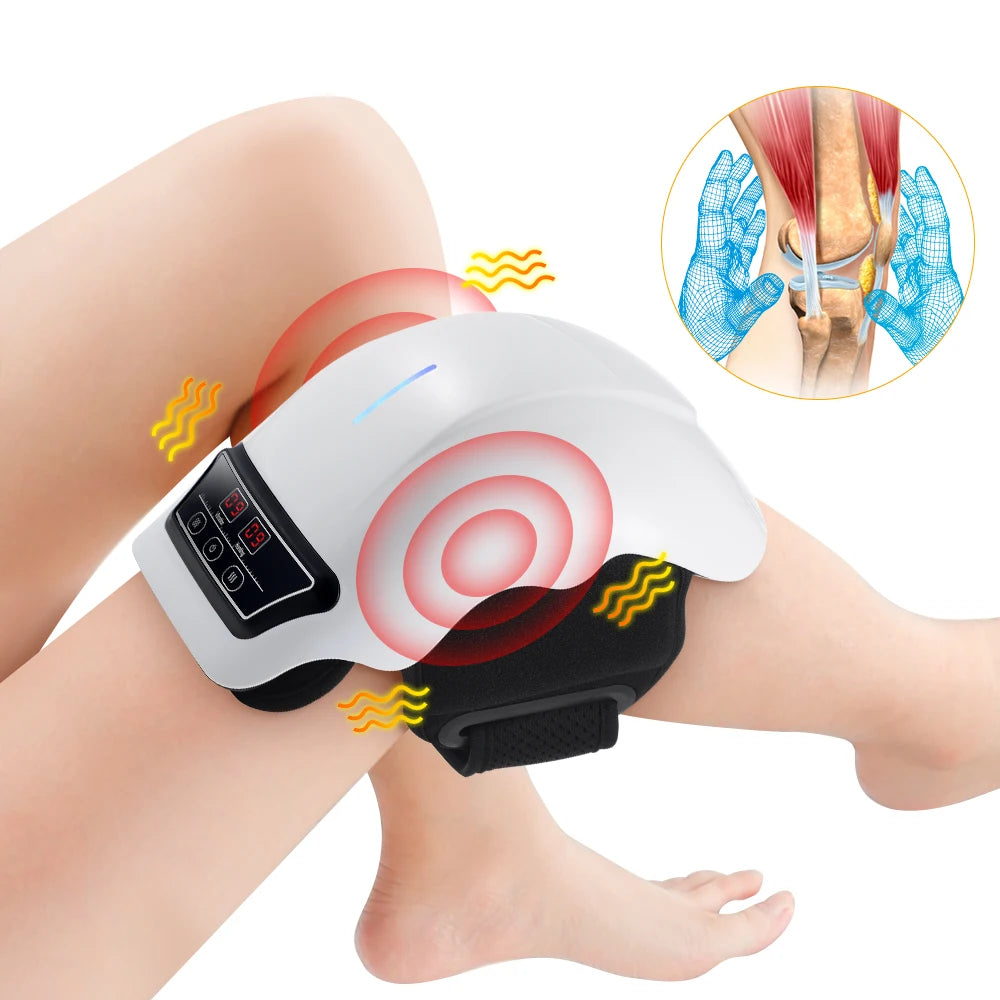 Knee Pain Relief Massager with Heat & Vibration